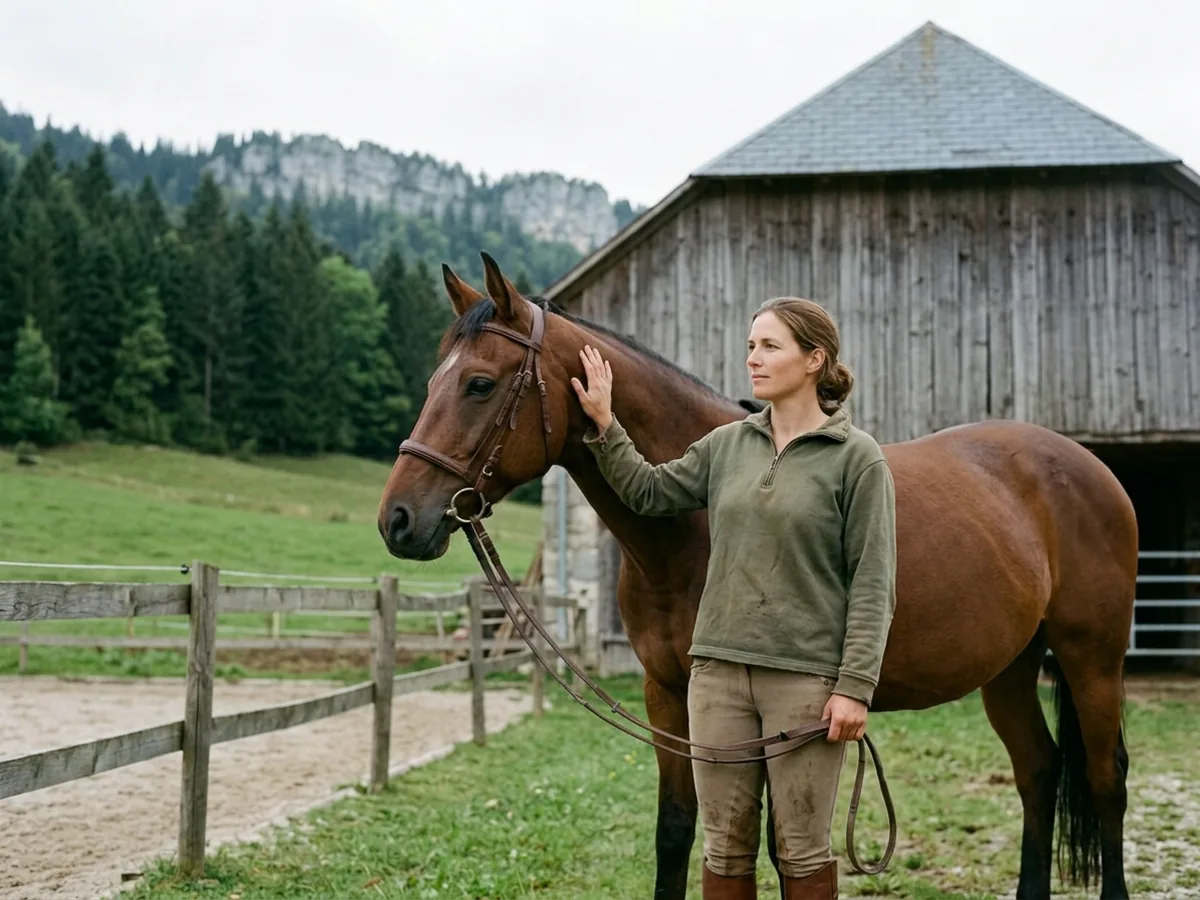 Cours d'équitation à Viuz-en-Sallaz, Haute-Savoie