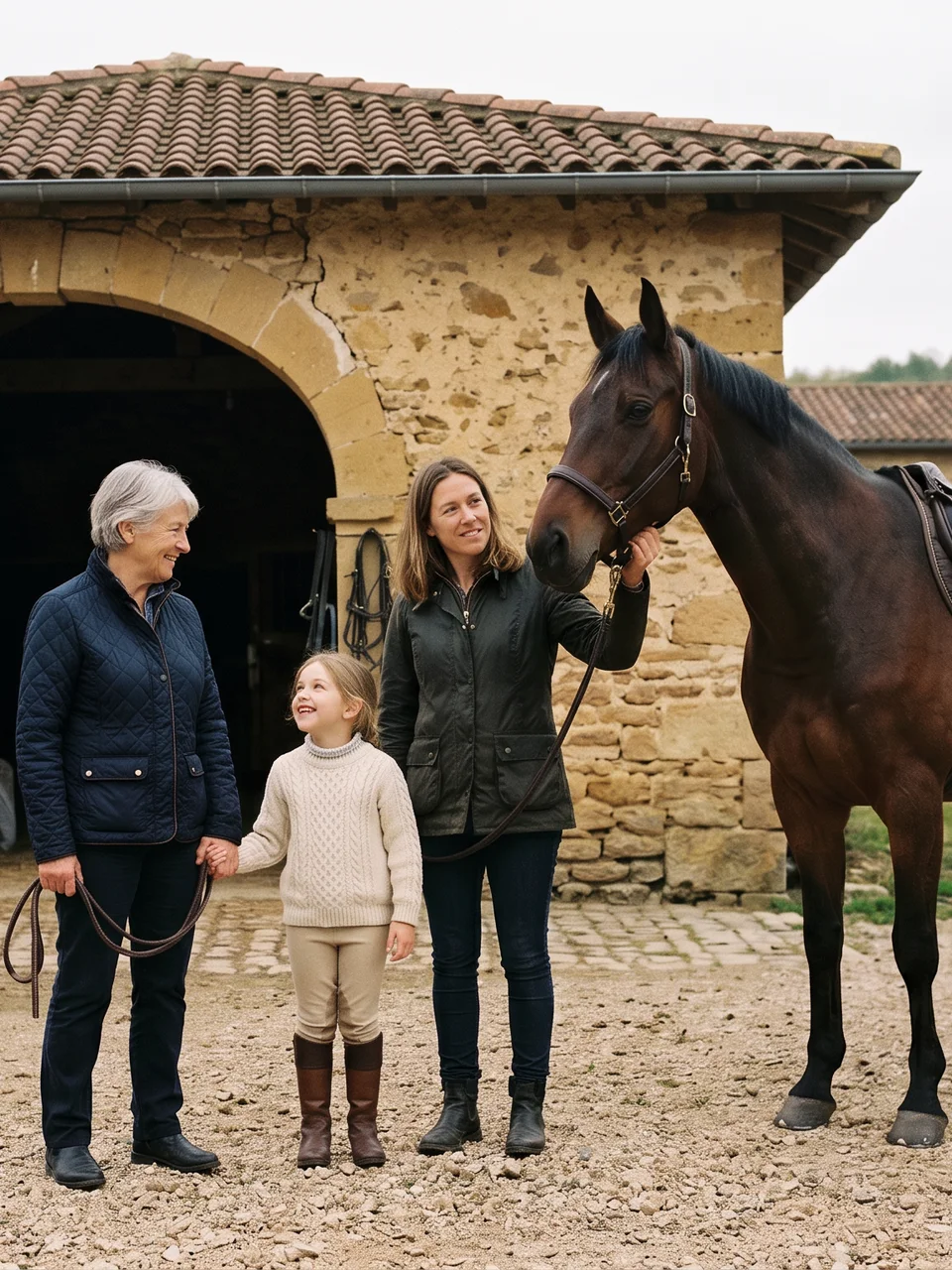 L'équipe, Pégase, centre équestre à Viuz-en-Sallaz